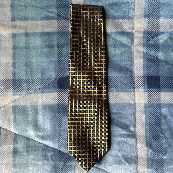 Zegna Gold Tie - Picture 1 of 4